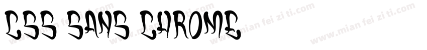 CSS-SANS Chrome字体转换